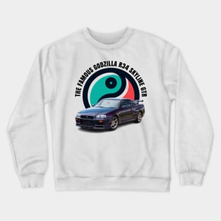 R34 GTR Crewneck Sweatshirt